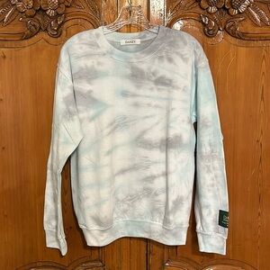 NWOT Danzy Tie Dye Cotton/Poly Swestshirt